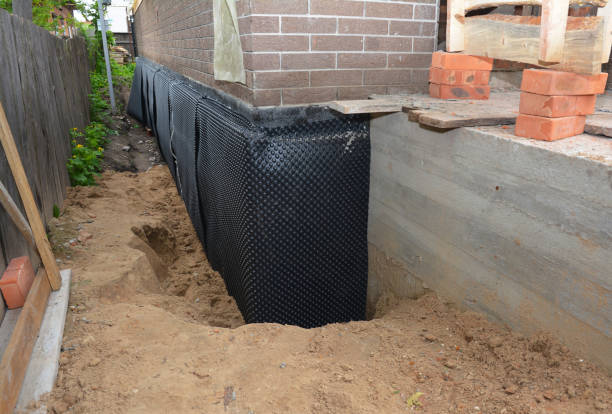 Happy homeowners after waterproofing job in Blountville